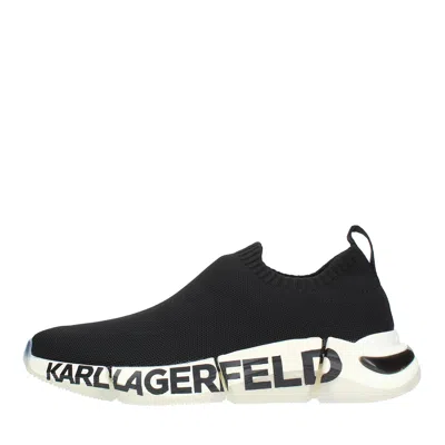 Karl Lagerfeld Kids'  Sneakers Black In Orange