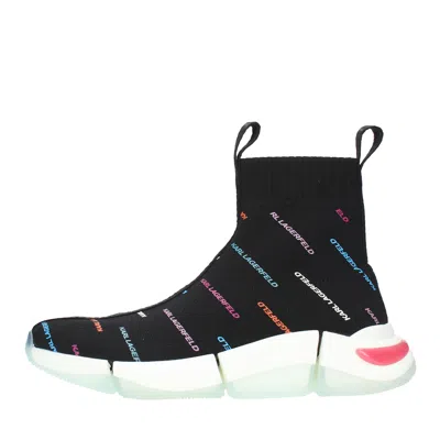 Karl Lagerfeld Sneakers Black In Nero Neri E Grigi