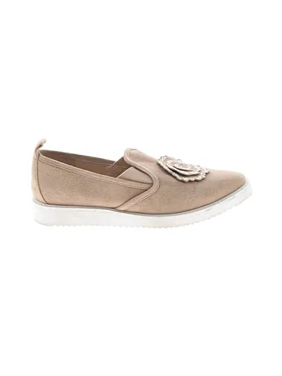 Pre-owned Karl Lagerfeld Sneakers In Tan