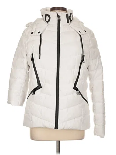 Pre-owned Karl Lagerfeld Snow Jacket In White