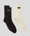 Karl Lagerfeld Socken Mit Logo – 2er-set In Multi