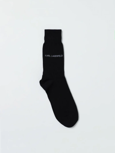 Karl Lagerfeld Socks  Men Color Black