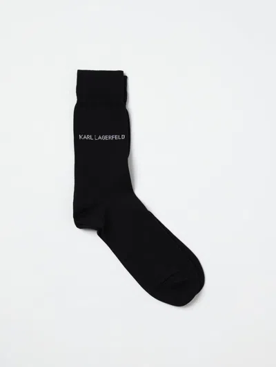 Karl Lagerfeld Socks  Men Color Black