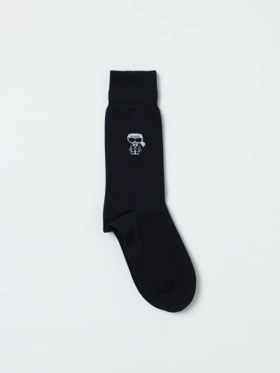 Karl Lagerfeld Socks  Men Color Blue