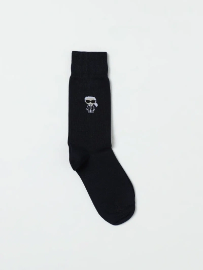 KARL LAGERFELD SOCKS KARL LAGERFELD MEN COLOR NAVY,F33908045