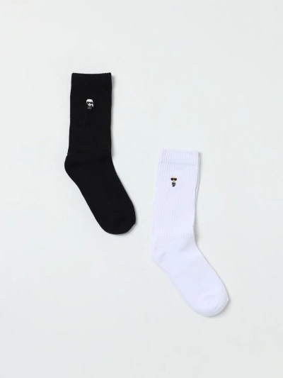 Karl Lagerfeld Socks  Woman Colour White