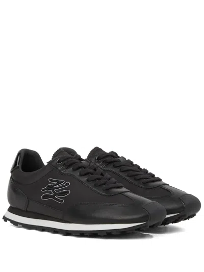 Karl Lagerfeld Sonar Autograph Sneakers In Black