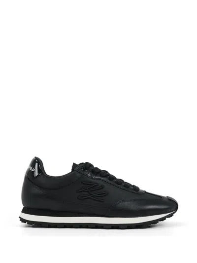 Karl Lagerfeld Sonar Autograph Sneakers In Black