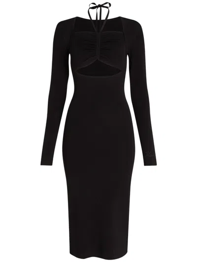 Karl Lagerfeld Sophisticated Black Dress