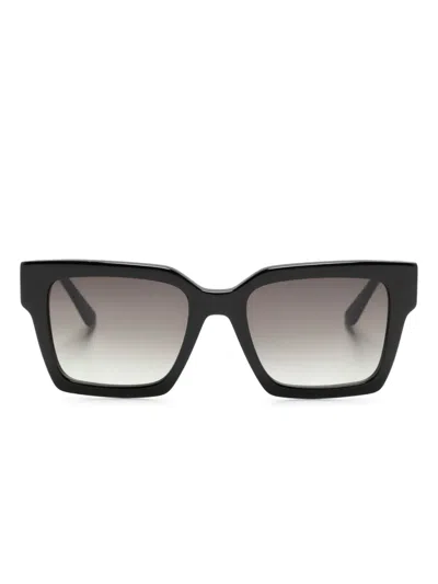Karl Lagerfeld Square-frame Sunglasses In Black