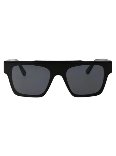 Karl Lagerfeld Square Frame Sunglasses In Black