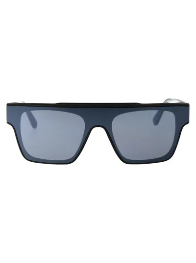 Karl Lagerfeld Square Frame Sunglasses In Black