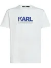 KARL LAGERFELD STACK-LOGO T-SHIRT