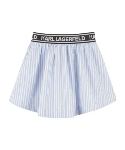 KARL LAGERFELD STRIPED SKIRT