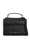 Karl Lagerfeld Structured Top-handle Bag In Black
