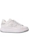 Karl Lagerfeld Sneakers Mit Nieten In White