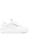 Karl Lagerfeld Kapri Monogram-print Sneakers In White