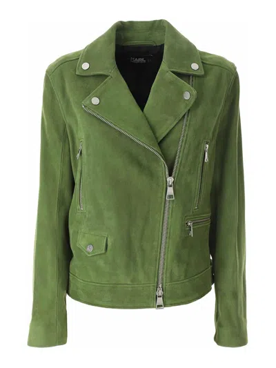 KARL LAGERFELD CHAQUETA CASUAL - VERDE