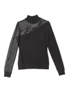 Karl Lagerfeld Suéter Con Cuello Alto - Negro