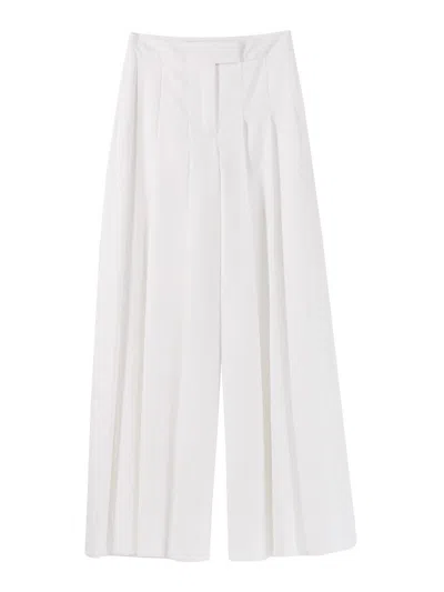 Karl Lagerfeld Summer Occasion Suite Trousers In White