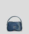Karl Lagerfeld Sunglasses Denim Top-handle Bag