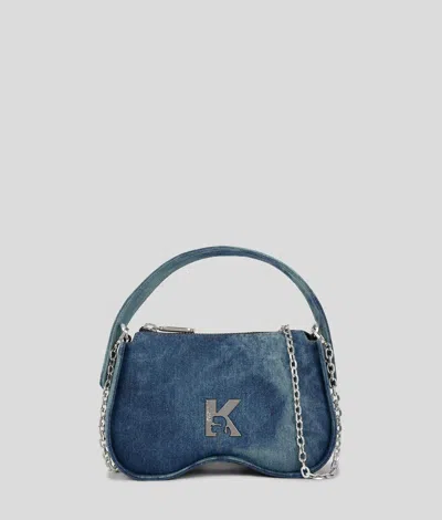 Karl Lagerfeld Sunglasses Denim Top-handle Bag