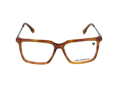 Karl Lagerfeld Sunglasses  Kl6114 240 Tortoise /15/145 In Brown