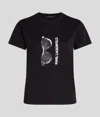Karl Lagerfeld Sunglasses T-shirt In Black