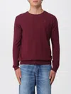 Karl Lagerfeld Sweater  Men Color Burgundy In Red