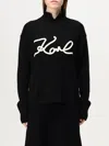 Karl Lagerfeld Karl Signature Soutache Sweater In Schwarz