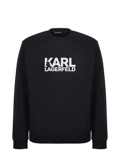 Karl Lagerfeld Sweaters In Black