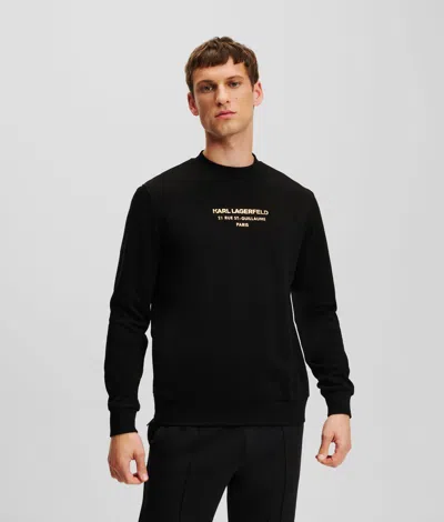 Karl Lagerfeld Sweatshirt In Gold