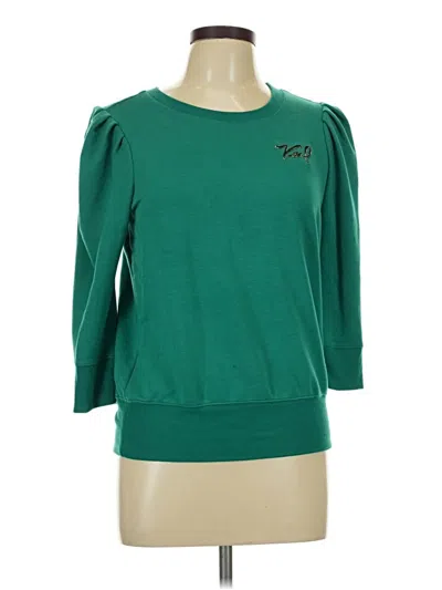 Pre-owned Karl Lagerfeld Sweatshirt In Green