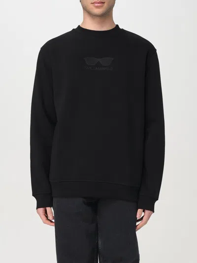 KARL LAGERFELD SWEATSHIRT KARL LAGERFELD MEN COLOR BLACK,G49828002