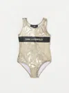 Karl Lagerfeld Swimsuit  Kids Kids Color Yellow In Yellow