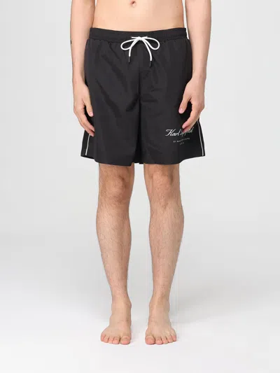 KARL LAGERFELD SWIMSUIT KARL LAGERFELD MEN COLOR BLACK,G96098002
