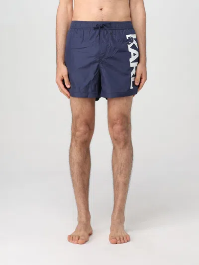 Karl Lagerfeld Swimsuit  Men Color Navy
