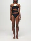Karl Lagerfeld Swimsuit  Woman Color Black In Black
