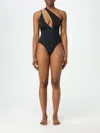 Karl Lagerfeld Swimsuit  Woman Color Black In Black
