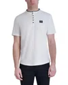 Karl Lagerfeld Henley Short Sleeve Tee