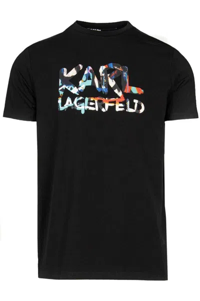 Karl Lagerfeld T-shirt In Black