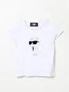 KARL LAGERFELD T恤 KARL LAGERFELD KIDS 儿童 颜色 白色 1,G02152243