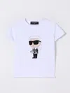Karl Lagerfeld T-shirt  Kids Kids Color White In White