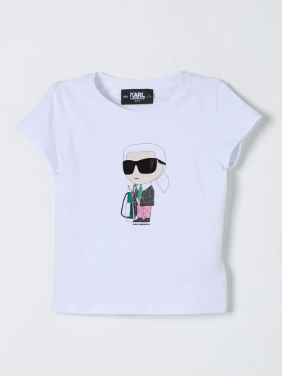 Karl Lagerfeld T恤  Kids 儿童 颜色 白色 In White