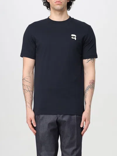 Karl Lagerfeld T-shirt  Men Color Navy