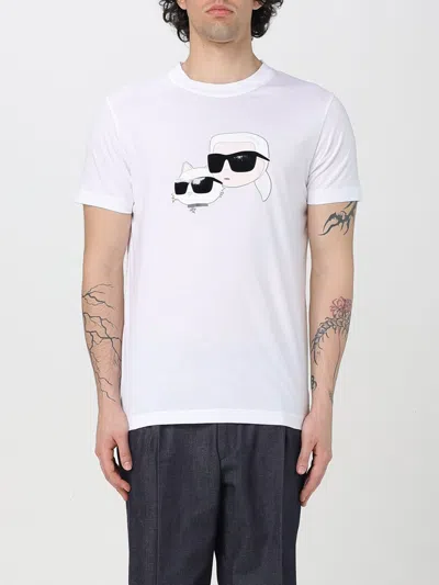 Karl Lagerfeld T-shirt  Men Color White