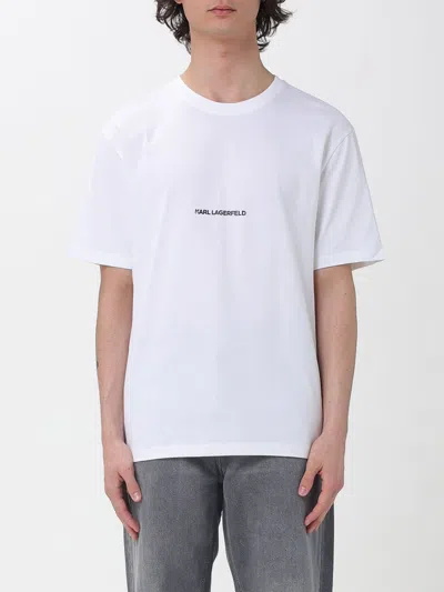 Karl Lagerfeld T-shirt Men  In White