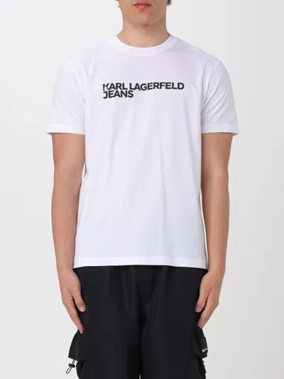 Karl Lagerfeld T-shirt  Men Colour White