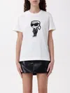 Karl Lagerfeld T-shirt  Woman Color Beige In Beige