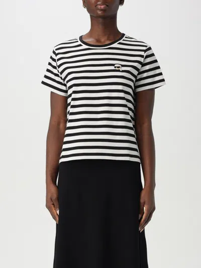 Karl Lagerfeld T-shirt  Woman Color Black